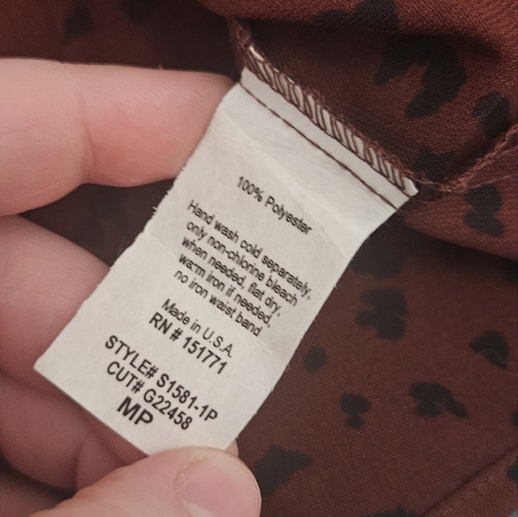 Le Lis cheetah print skirt! - Picture 4 of 6